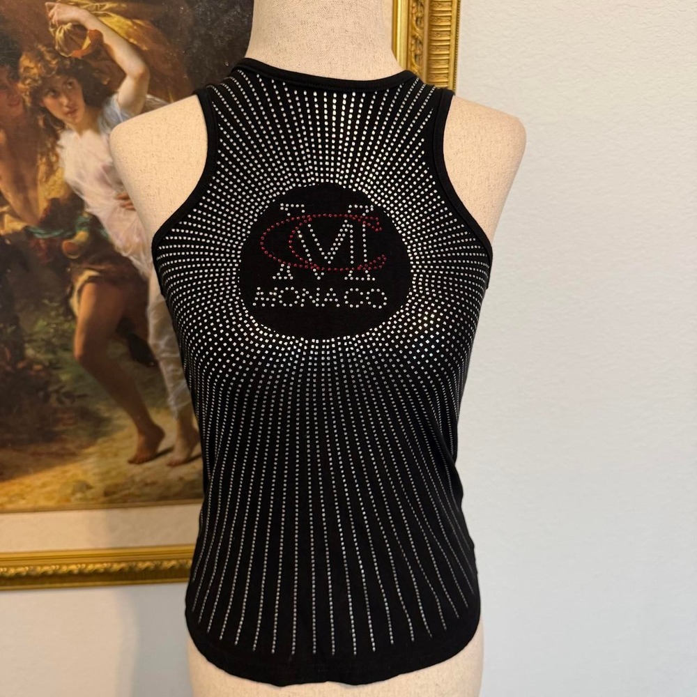 Monaco France Bling Tank Top